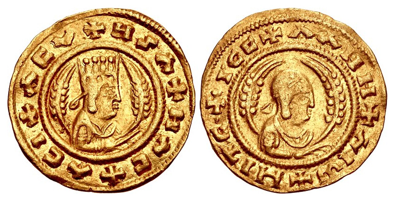 Aksum begins minting coins historical illustration