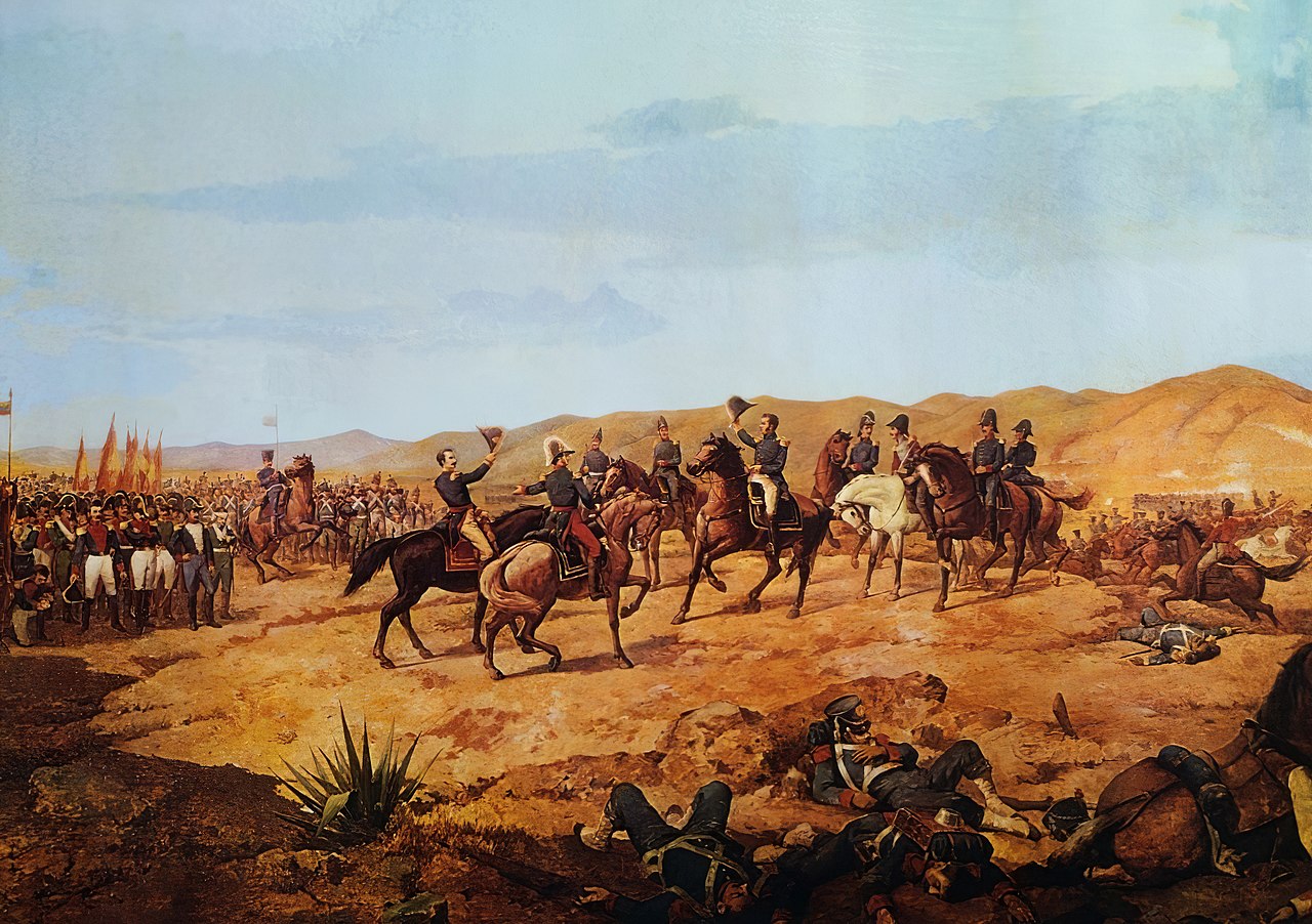 Battle of Ayacucho historical illustration