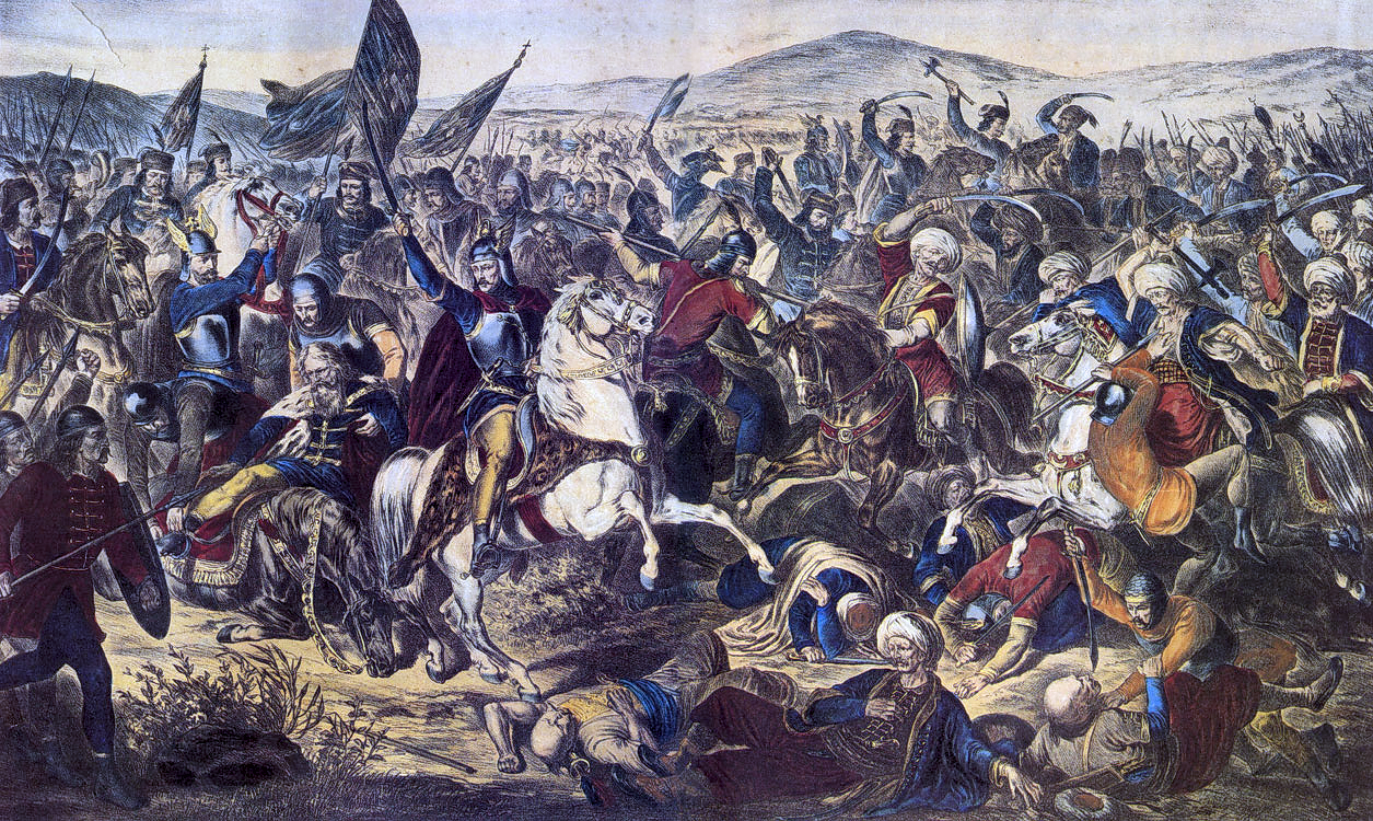 Battle of Kosovo historical illustration