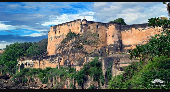 Fort Jesus is built historical illustration