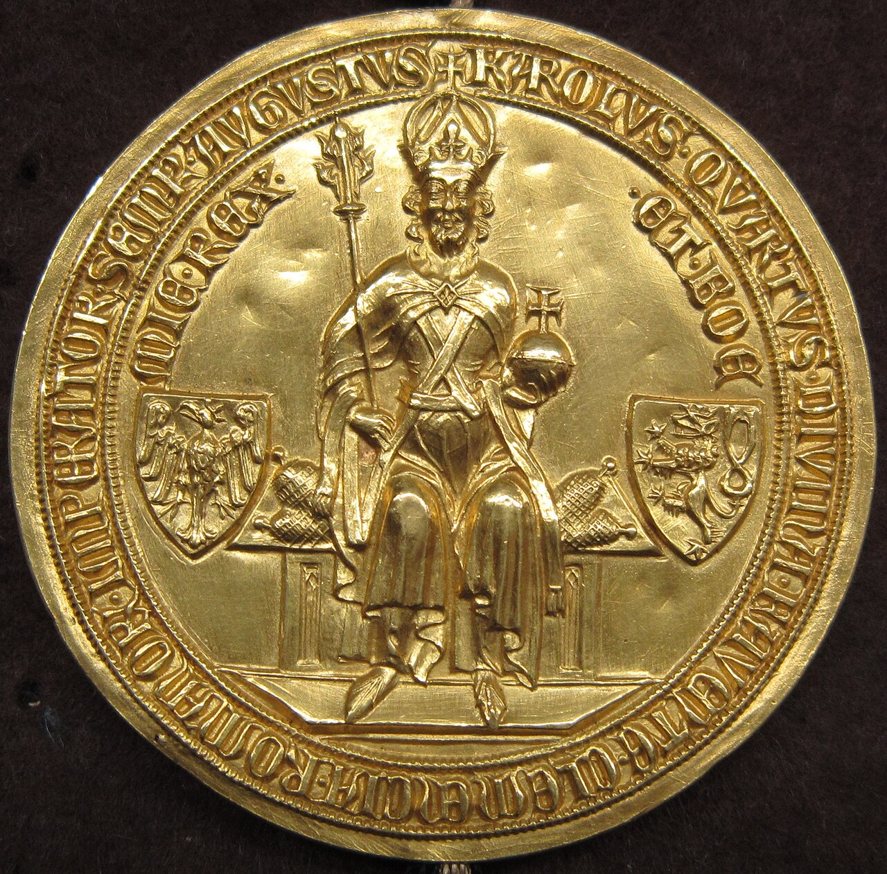 Golden Bull of 1356 historical illustration