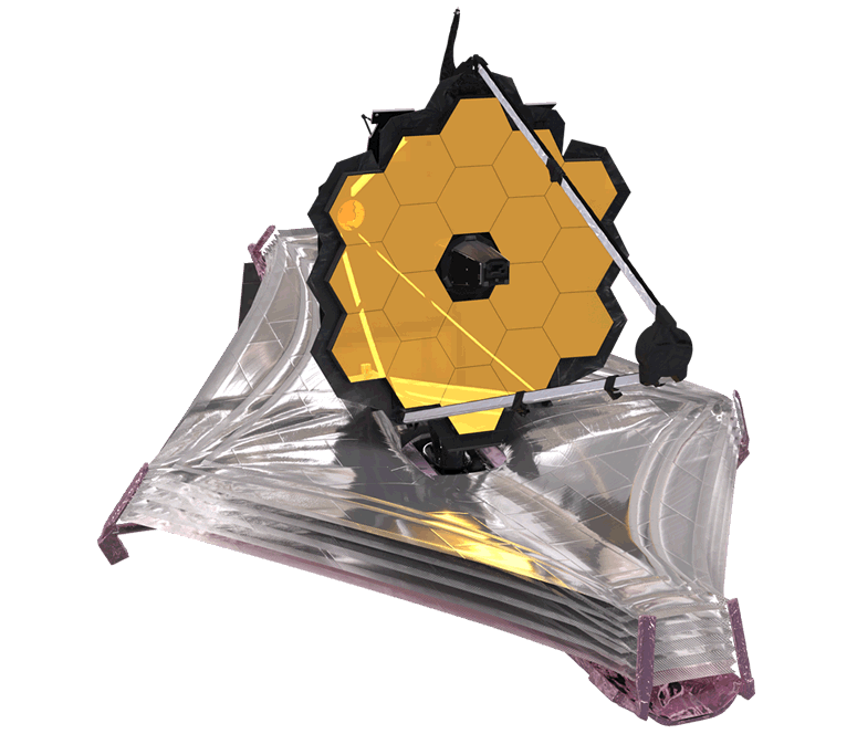 The James Webb Space Telescope launches historical illustration