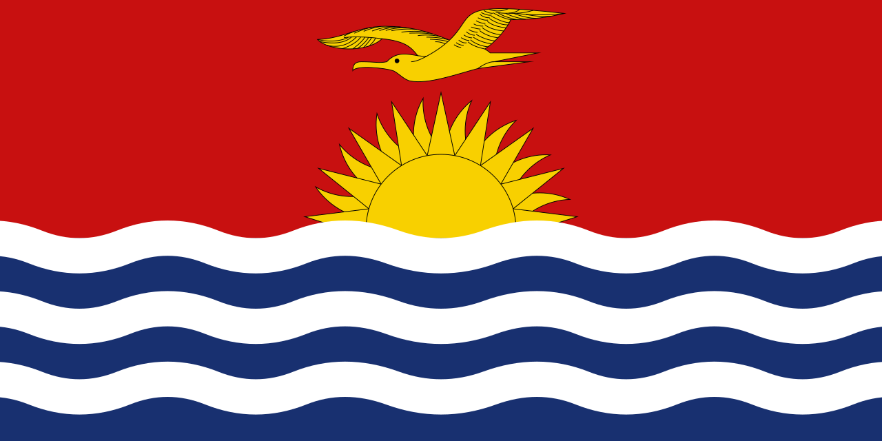 Kiribati becomes independent historical illustration