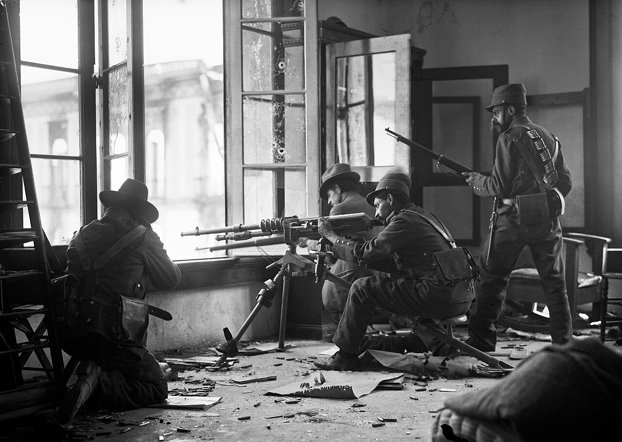 Mexican Revolution historical illustration