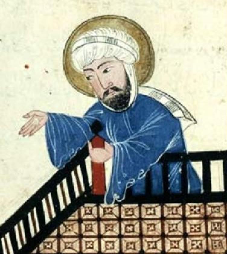 Muhammad is born in Mecca historical illustration