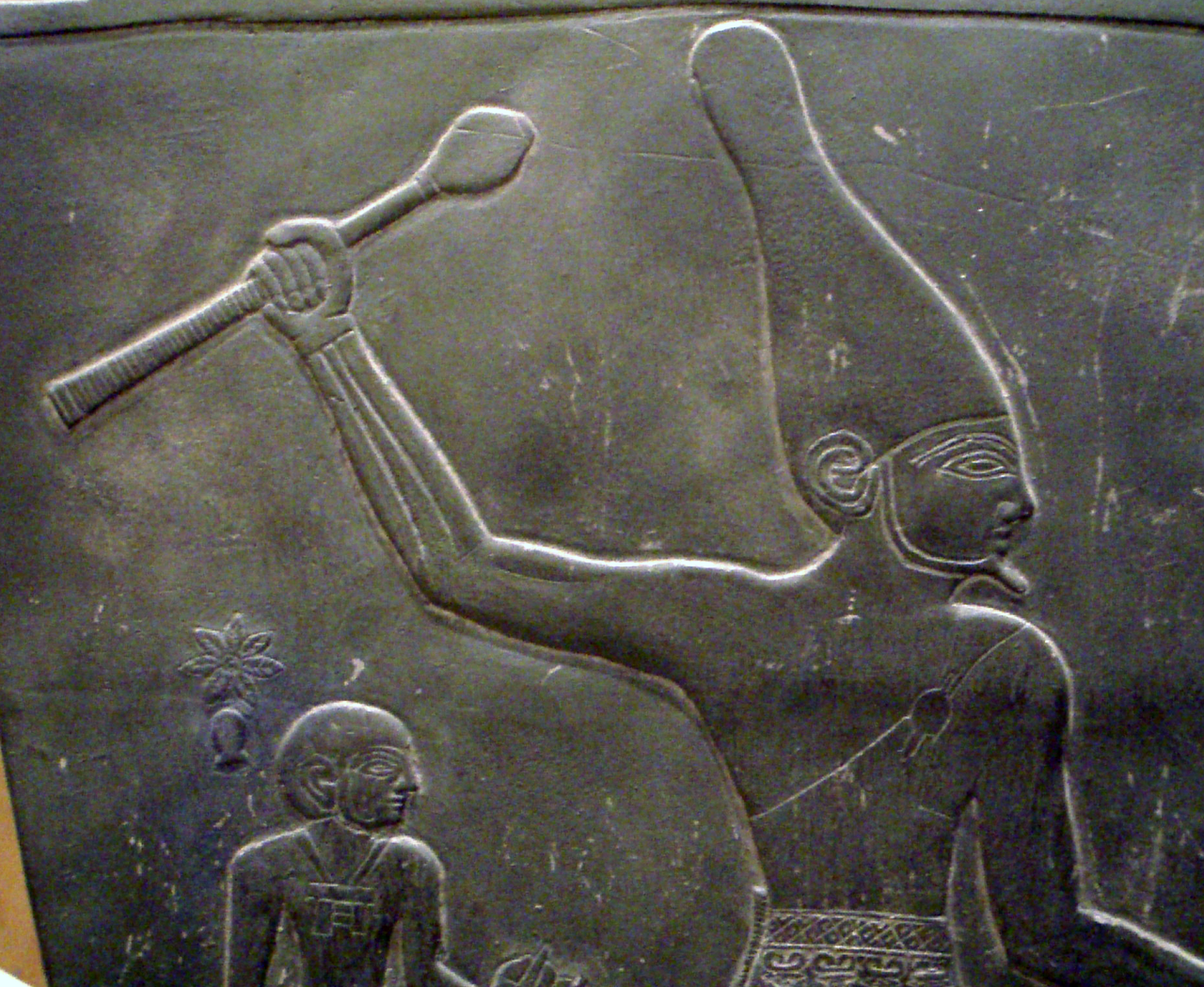 Narmer begins his reign historical illustration