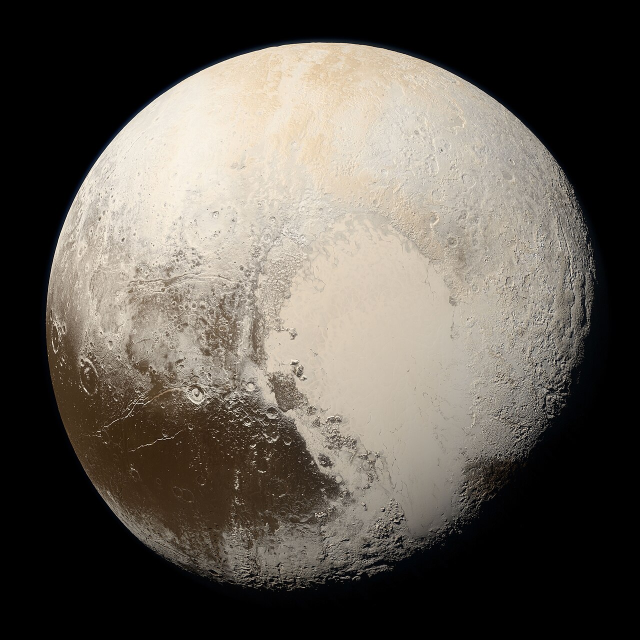 Pluto is discovered historical illustration