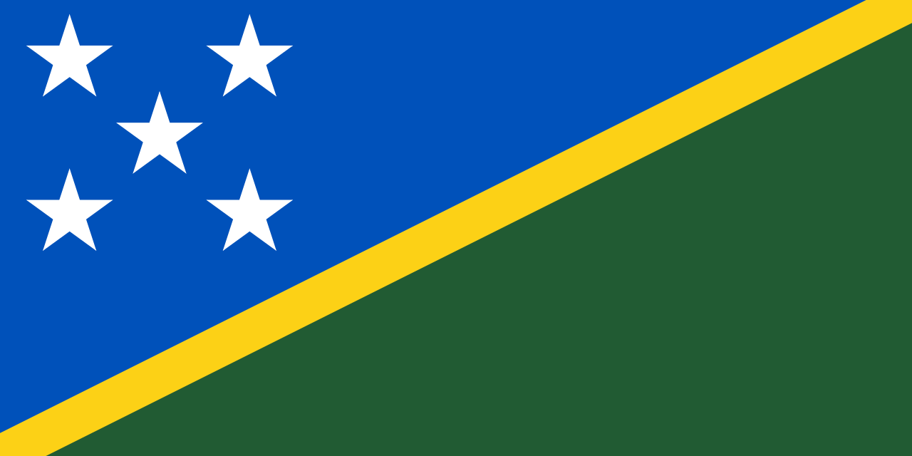 Solomon Islands becomes independent historical illustration