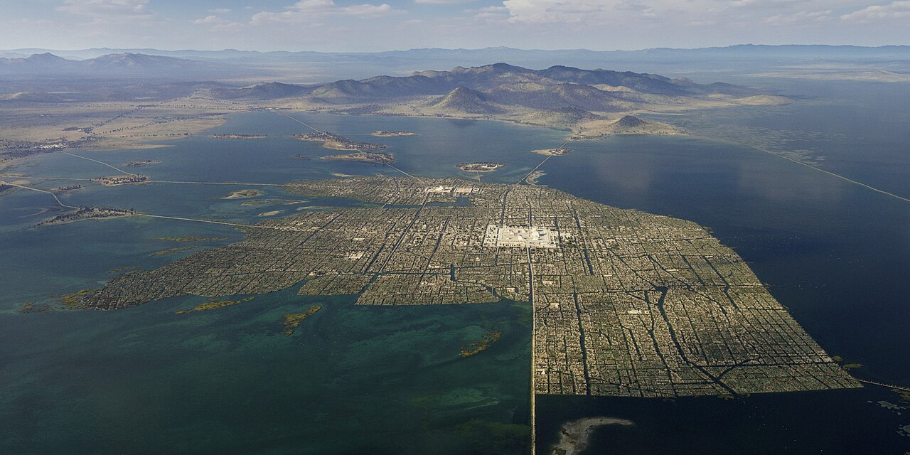 Tenochtitlan is founded historical illustration