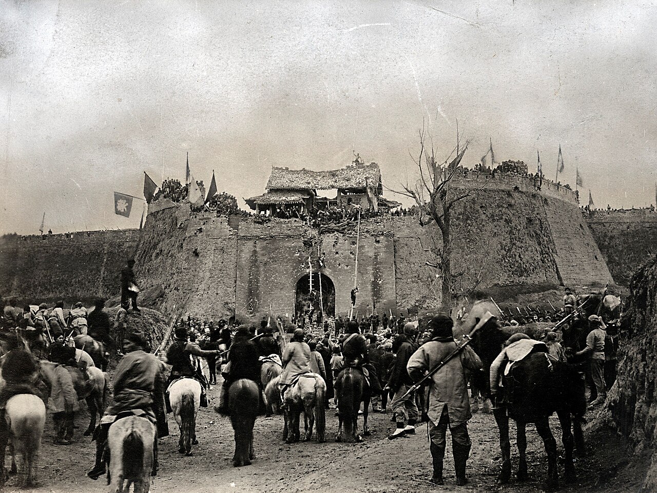 Xinhai Revolution historical illustration